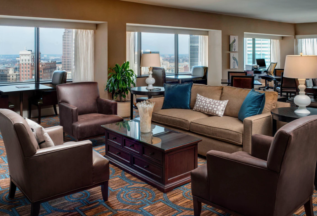 sheraton columbus square lobby